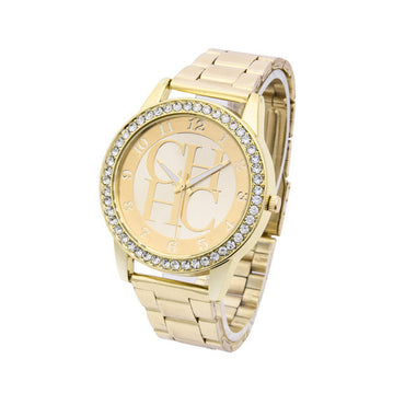 Hot sell new famous Top luxury brand watches women Full Steel Rhinestone Quartz watch Casual fashion lady wristwatch Reloj Mujer