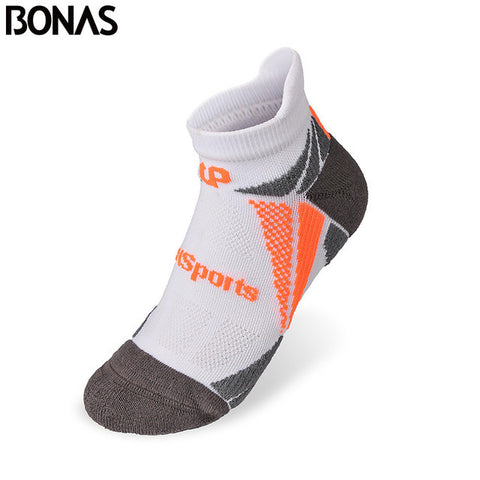 Bonas Deodorize Ankle Short Socks Women's Geometric Casual Girl Nylon Woman Socks Breathable CoolMax Polyester Multicolor Socks