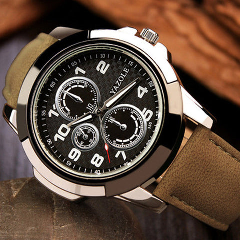 YAZOLE Top Brand Luminous Sport Watch Waterproof Military Watch Men Watches Men's Watch Clock saat horloges mannen reloj hombre