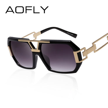 AOFLY Square Women Sunglasses Women Brand Designer Fashion Sun glasses Vintage Glasses Hollow Legs Oculos de sol feminino UV400